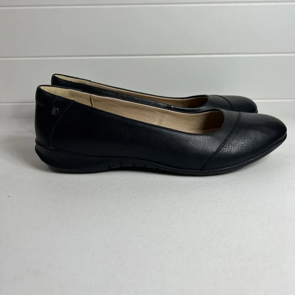 Hush Puppies Women’s Shoes Size 12 Black Linnet Bria Slip On Leather Loafer